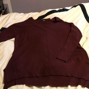 Wine colored sweater